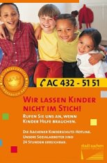 Kindernotruf Aachen, Telefon 4325151