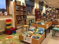 Kinderbuchabteilung in Haaren