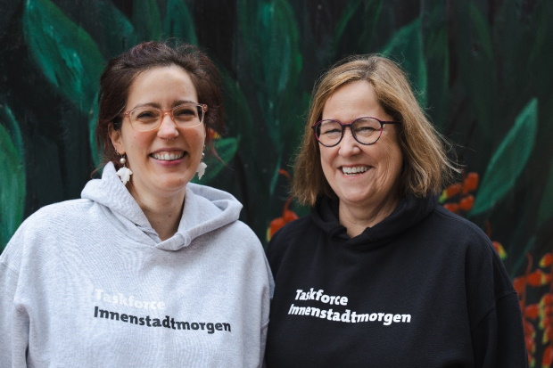 Sarah Lauscher und Silke Ulrich