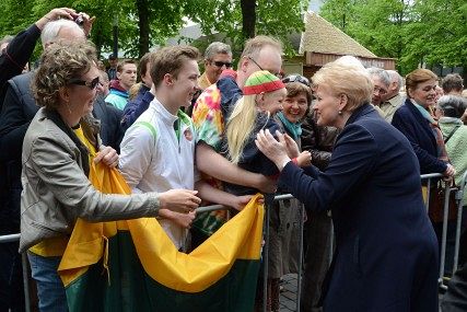 Verleihung des Karlspreises 2013 an Dr. Dalia Grybauskaitė, (c) Stadt Aachen / Andreas Herrmann