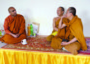 Buddhistische Mönche