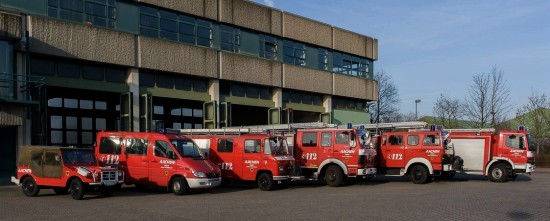 Wagen des Löschzugs Nord