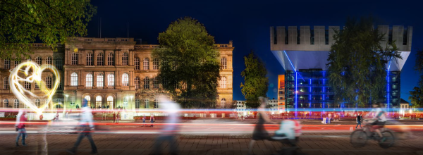 RWTH Aachen Hauptgebäude und SuperC (c) Wilhelm Leisten-Lorent/wesentlich.com