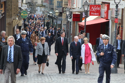 Karlspreisverleihung 2014 an Herman Van Rompuy