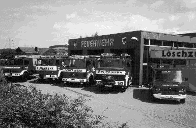 Wagen des Löschzugs Mitte