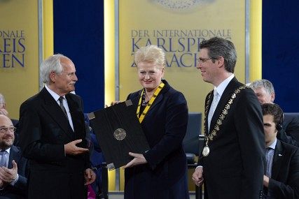 Verleihung des Karlspreises 2013 an Dr. Dalia Grybauskaitė, (c) Stadt Aachen / Andreas Herrmann