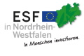 Logo ESF in Nordrhein-Westfalen