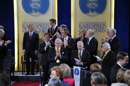 Verleihung des Karlspreises 2010 an Donald Tusk, (c) Stadt Aachen / Andreas Herrmann