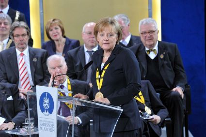 Verleihung des Karlspreises 2010 an Donald Tusk, (c) Stadt Aachen / Andreas Herrmann