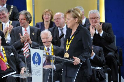 Verleihung des Karlspreises 2010 an Donald Tusk, (c) Stadt Aachen / Andreas Herrmann