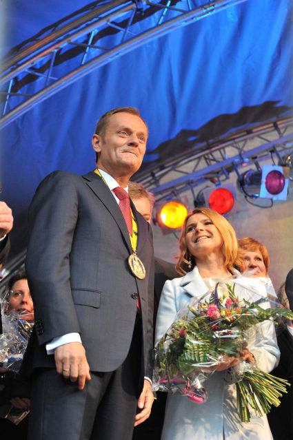 Verleihung des Karlspreises 2010 an Donald Tusk, (c) Stadt Aachen / Andreas Herrmann