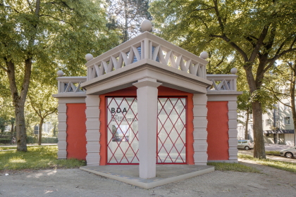 Pavillon Monheimsallee historisch