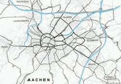 Stadtplan Aachen