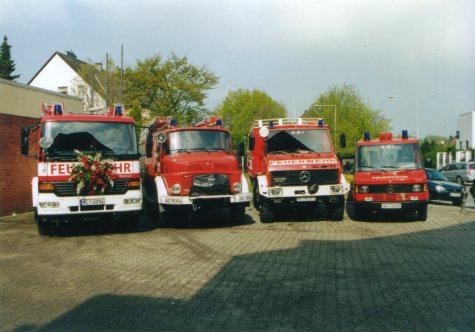 Wagen des Löschzugs Haaren