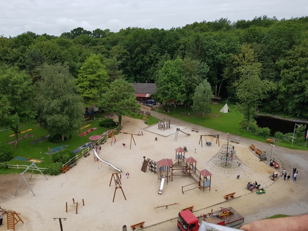 Luftaufnahme Spielplatz