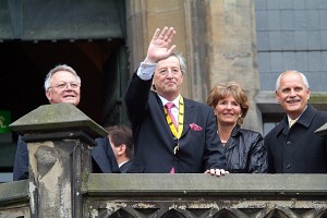 Karlspreisträger Jean-Claude Juncker, (c) Stadt Aachen / Andreas Herrmann