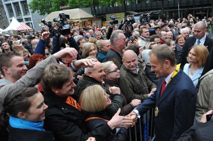 Verleihung des Karlspreises 2010 an Donald Tusk, (c) Stadt Aachen / Andreas Herrmann