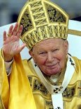 Papst Johannes Paul II., (c) KNA-Bild