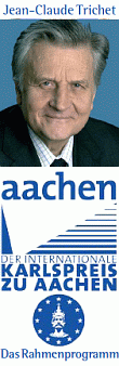 Karlspreis 2011 für Jean-Claude Trichet